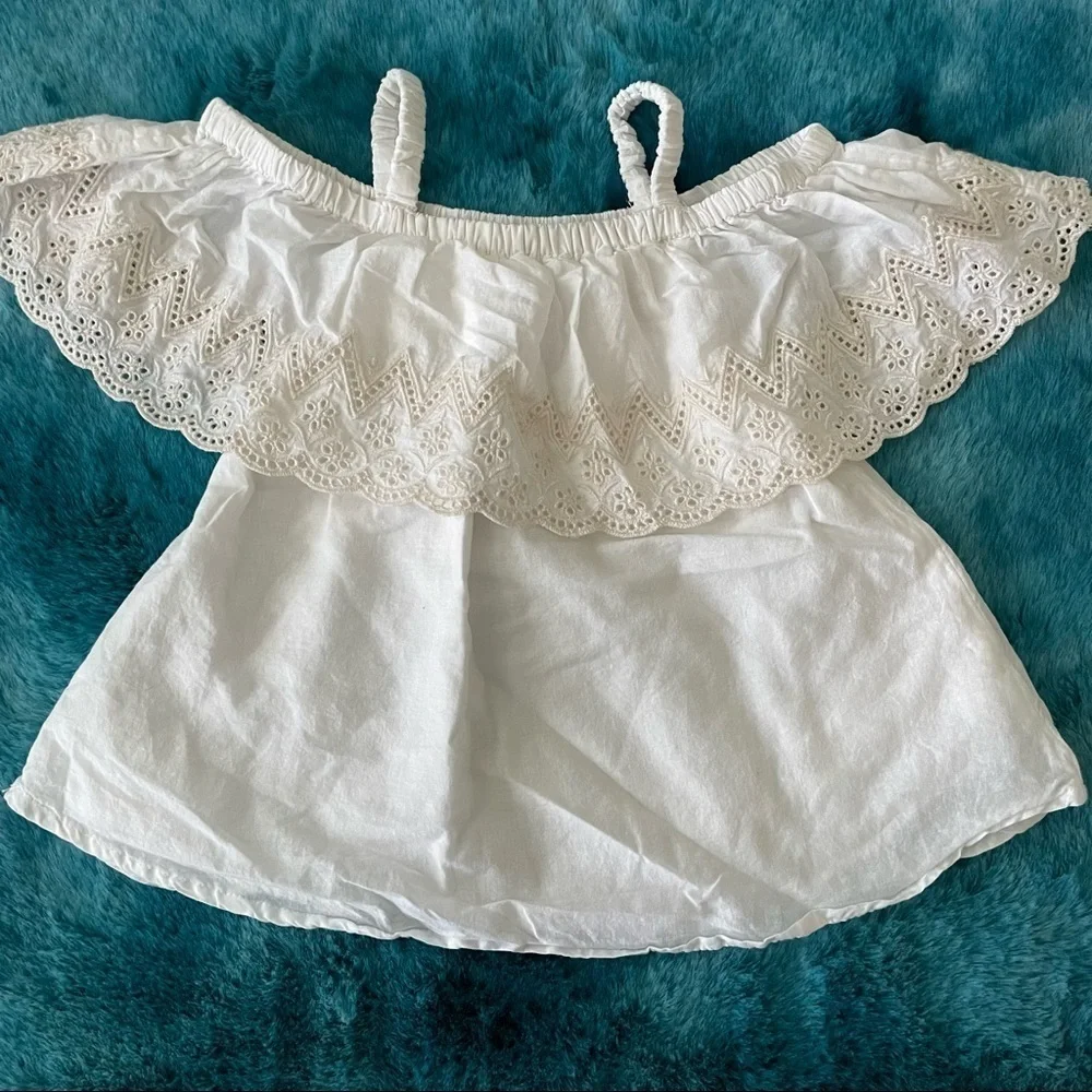 Old Navy Toddler Girl Cold Shoulder Top Size 12-18 Months